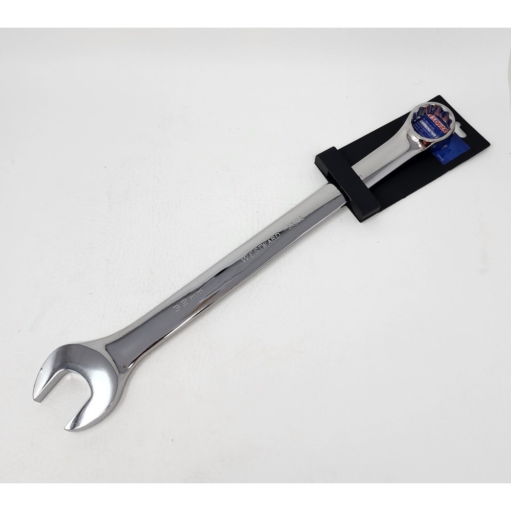32MM Westward Polished 17 1/8" Combination Metric Wrench 3XU42A